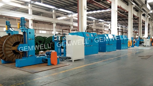 FIRE RESISTANT--HORIZONTAL DOUBLE LAYERS TAPING MACHINE
