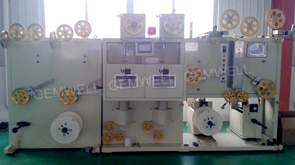 FIRE RESISTANT—VERTICAL DOUBLE LAYERS TAPING MACHINE